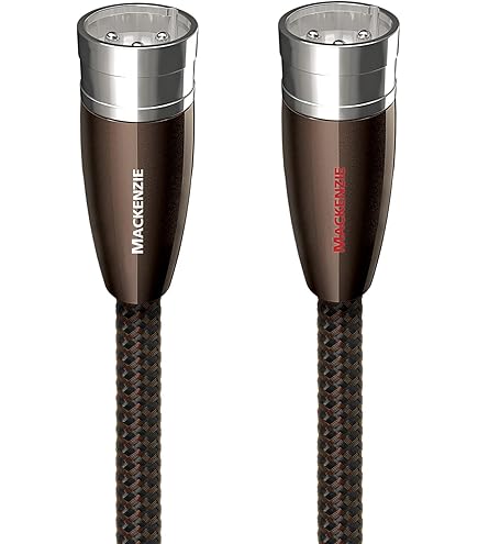 オーディオクエスト RCAケーブル Mackenzie 1ｍ audioquest - MACKENZIE/1.0m（MAC/1M/RCA）（RCA・ペア）《e